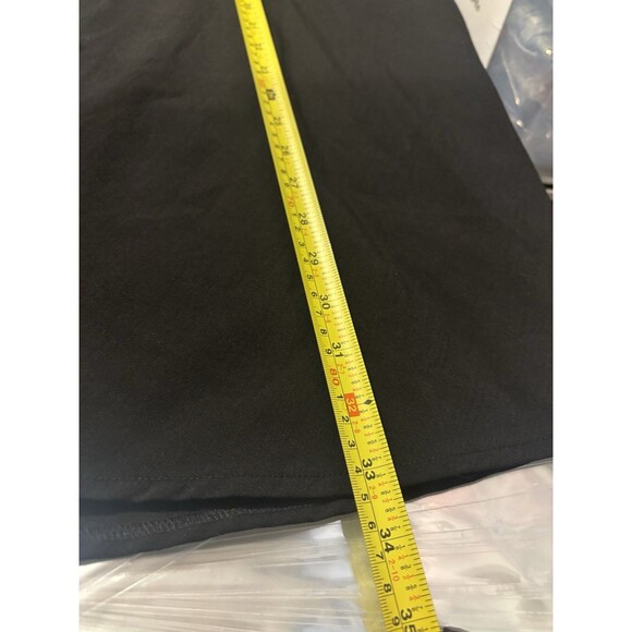 Vtg 50s Voodoo Vixen Black Swing Flare Dress XL Pin up Retro Heart Button goth - Picture 4 of 16